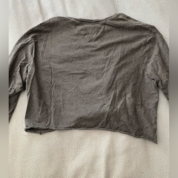 Tommy Hilfiger long sleeve crop top - Picture 2 of 2